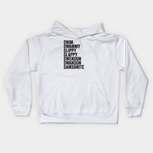 Samsonite - Text Style Black Font Kids Hoodie